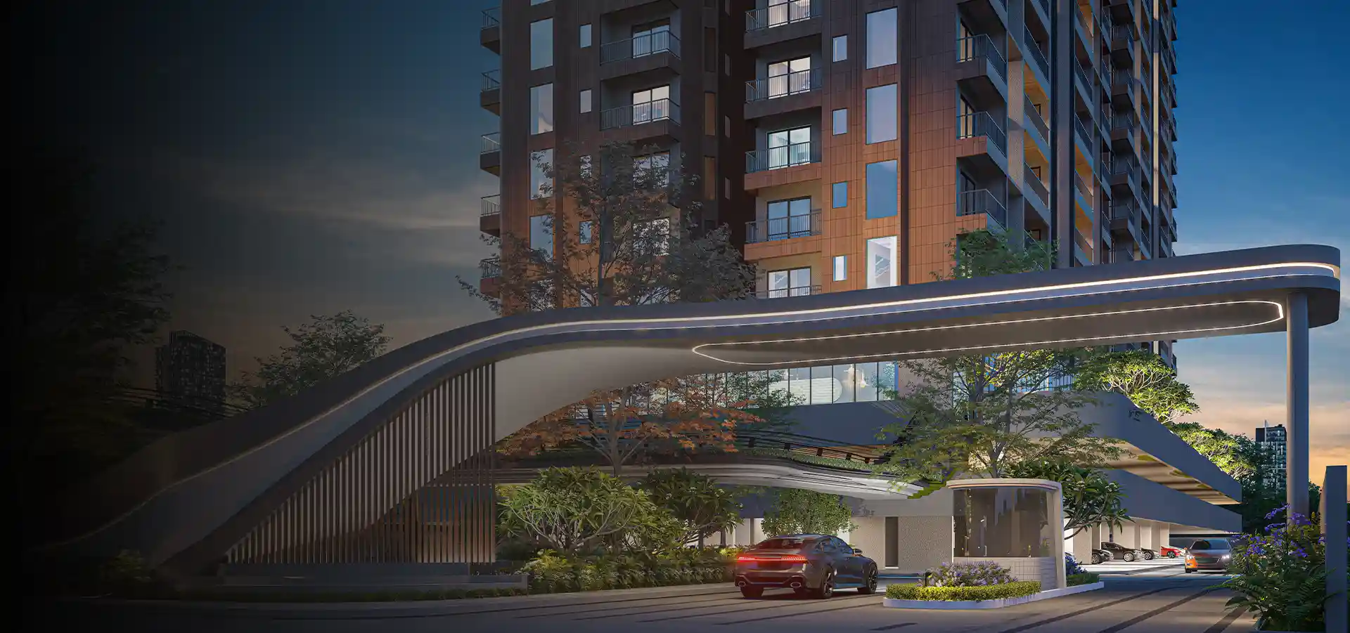 Luxury Apartment Building